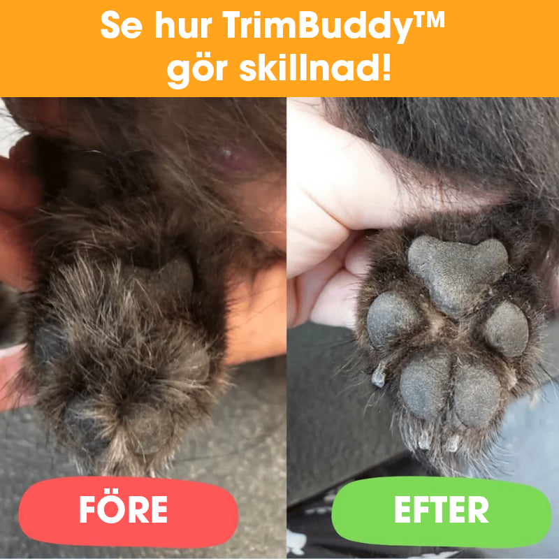 TrimBuddy™ – För tassar och känsliga områden